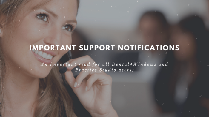 Important Support Notifications