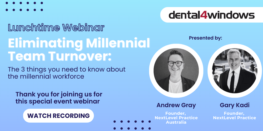 Eliminating Millennial Team Turnover: The 3 things you need to know about the millennial workforce Webinar